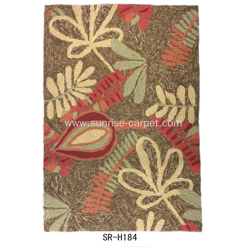 Hand Hooked Carpet With Fashion Design